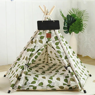 PORTABLE PET TENT BED