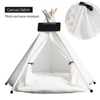 PORTABLE PET TENT BED