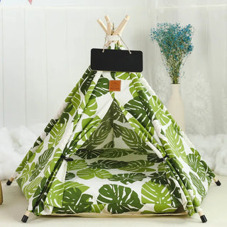 PORTABLE PET TENT BED