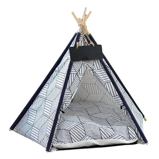 PORTABLE PET TENT BED