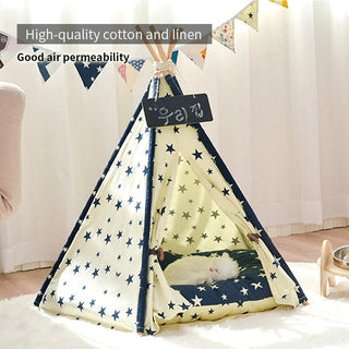 PORTABLE PET TENT BED