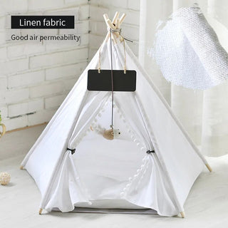 PORTABLE PET TENT BED